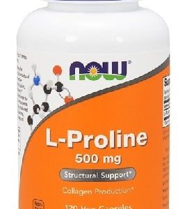 L-Proline de Now Food - 500 mg - Complément